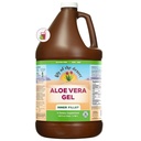 Lily of The Desert Aloe Vera Gel - Inner Fillet Thicker Consistency Aloe Vera Bebida con Vitaminas Naturales, Enzimas Digestivos para Gut Health, Stomach Relief, Wellness, Glowing Skin, 128 Fl Oz