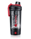 VOLTRX Shaker Bottle, Gallium USB C Recargable Mezclador eléctrico Protein, Copas de Shaker para sacudidas Protein y sacudidas de repuesto, BPA Gratis, Hecho con Tritan, 24oz, Rojo