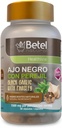 Betel Natural AJO Negro con Perejil/Black Ajo con Parsley y Cayenne Capsules Potent Superfood - 1500 mg por Porcion