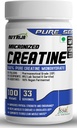 Pure Micronized Creatine Monohydrate Powder- 100grams ← Pre/Post Workout Suplemento para la reparación de músculos y recuperación