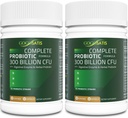 Probiotics for Women and Men, 300 Billion CFU 11 Strains, Acidophilus Probiotic Supplement with Organic Herbal & Digestive Enzymes Shelf Stable for Digestion & Immune Support 120 Count