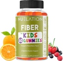 Fiber Gummies for Kids - 60 Conde - Vegetariano, Gluten Free, Gelatin Free, Fiber Supplement for Kids - Prebiotic Fiber to Support Digestion, Bowel Movement &amp; Immune Health