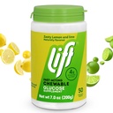 Glucose elevador TENIDO Glucose de acción rápida Tablas de energía deslumbrante ← Lime TENIDO 50 ct Jar (Pack of 1)