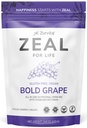 Zurvita - Zeal for Life - Bold Grape Flavor - Daily Nutritional Supplement for Vitality, Immunity, " Global Wellness - 30-Day Wellness Bag, 420 Grams