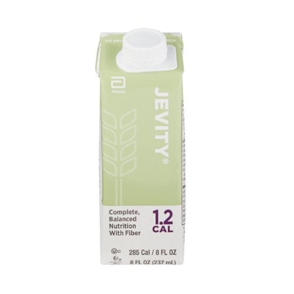 Jevity 1.2 Cal Suplemento Nutricional Desarmado (Jevidad 1.2 Cal - 8 oz Cartones) 1/Caso de 24 Cartones, 8 Fl Oz (Pack of 24)