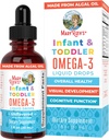 MaryRuth Organics Infant and Toddler Omega-3 Liquid Drops by | 200mg DHA and 2mg EPA Per Serving | Overall Wellness and Healthy Development | Unflavored | 1 Fl Oz
