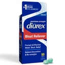 Diurex Ultra Re-Energizing Water Pills - Relieve Water Bloat - Siéntase mejor " Less Heavy - 80 Cuenta