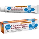 MED PRIDE 1% Clotrimazole Antifungal Cream 1oz- Fungus Skin Care Treatment with - Jock Itch Body Ointment - Fights Infection, Sweat Rash, Athletes Foot, Ringworm ' Relieves Itching, Burning