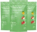 Celebrar vitaminas Bariatric 500mg Calcio Citar cerdas suaves con 500 UI Vitamina D3 – Esencial para el bypaso gástrico Pacientes " Bone Health - Sugar " Gluten Free, Fruit (270 Chews)