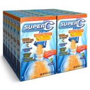 Super C Vitamina &amp; Mineral Drink Mix, Orange, 6 CT Singles To Go, Pack of 12 (72 Total Packets)
