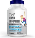 Suplemento de apoyo conjunto de tenis - rodillas sanas, espalda, cartílago, " articulaciones – Glucosamine Chondroitin MSM- GMP Certified Tennis Suplementos y soporte conjunto para atletas – 90 cápsulas