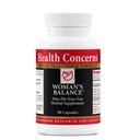 Health Concerns Woman's Balance – Herbal PMS Support Supplement for Women – Menstrual Cycle & Menopause Relief – Chinese Herbal Formula – Mood Support & Hormonal Balance – 90 Capsules