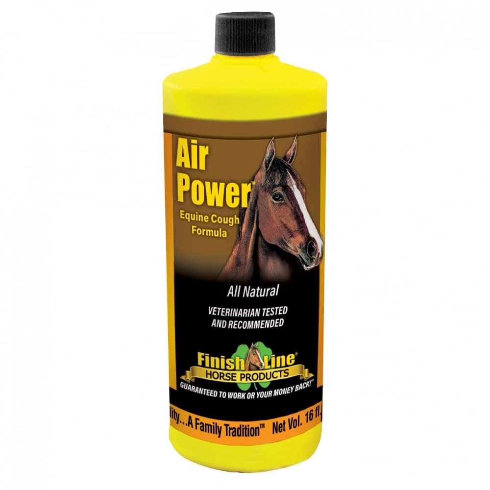 Line Air Power Equine Cough Formula, Tamaño: 16 oz