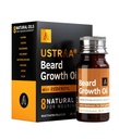 USTRAA Beard Growth Oil - 1.18 Oz - More Beard Growth, With Redensyl, 8 Natural Oils including Jojoba Oil, Vitamin E, Nourishment & Strengthening, No Harmful Chemicals