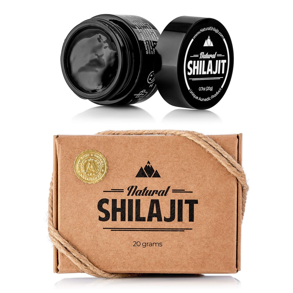 NATURAL SHILAJIT Resin - Shilajit for Men ' Women with Fulvic Acid " Trace Minerals, Plant Based Nutrients for Energy, Immune Support " Vitality Resin