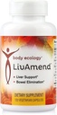Body Ecología LivAmend Silencioso Suplemento Liver ← Milk Thistle y Artichoke vivieron Ayudas en Vida sana y mejora la eliminación de Bowel  120 Vegetarian Count