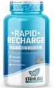 Píldoras de electrolitos - 120 cápsulas - Soporte para el síndrome de POTS, tablas de sal - suplementos de los electrolitos de Keto, hidratación rápida, resistencia, recuperación de la deshidratación - GMO &amp; Gluten Free
