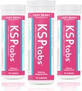 Toda la hidratación natural y suplemento de salud renal para combatir la formación de cristal oxalato de calcio, paquete muy Berry-3