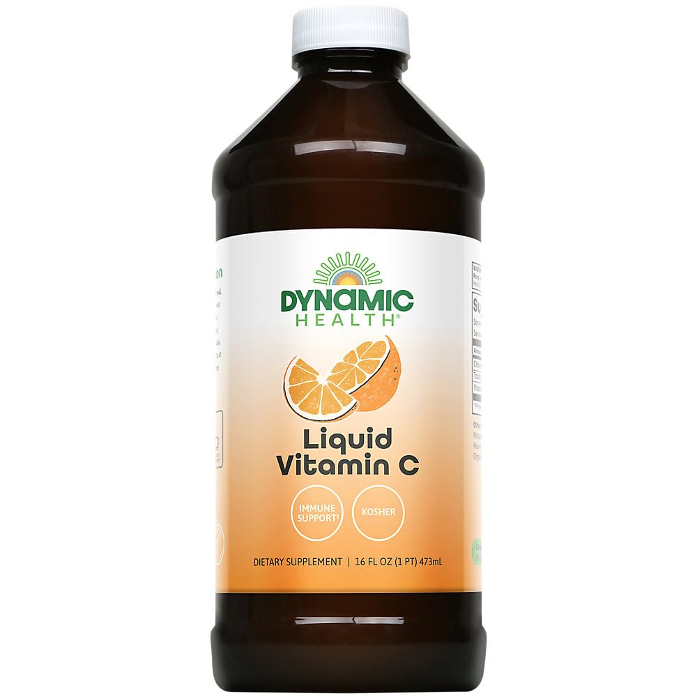 Salud dinámica Vitamina líquido C - Bot reducido : 10039: Liq, Citrus (Btl-Plastic) 1000mg 16oz