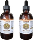 Hawaii Pharm Pygeum (Pygeum Africanum) Liquid Extract, Tincture, Herbal Supplement, Made in USA, 2x2 fl.oz