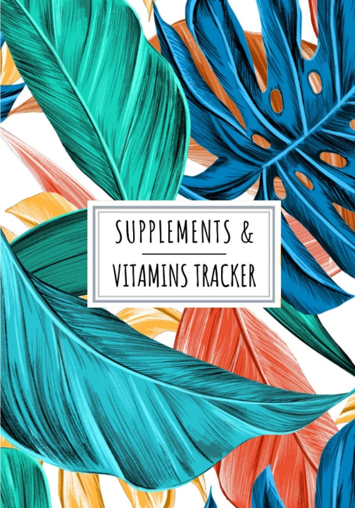 Suplementos " Vitaminas Tracker: Suplemento diario " Vitamina Log Book " Mantenga el seguimiento y la revisión Todos los detalles Sobre su Medicación Silencio Record Date, Time, ... of the week Y Más sobre 100 hojas de detalles.