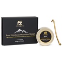 FOUZEE Pure Himalayan Mountains Shilajit - 77% + Fulvic Acid Authentic Hard Consistency, Natural Source of Fulvic Acid, Over 85 Trace Minerals, Incluye Spoon de acero inoxidable (50 Grams)