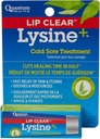 Lip Clear Lysine+ Tratamiento de la manguera fría 0.25 oz ( Pack of 3)
