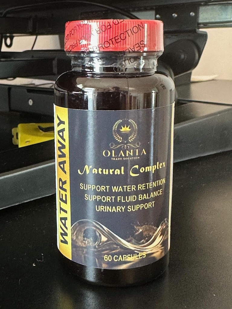 Píldoras Genéricas de Agua Natural - Píldoras de Pérdida de Agua, Píldoras Fluidas para Retención de Agua, Ácido Citrico, Semillas Celery, Cereza de Tarta, Píldoras de Agua Natural Away para Mujeres y Hombres - 1 Botella