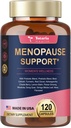 Suplementos de menopausia para Mujeres, Multibenefit &amp; Probióticos completos de menopausia para Mujeres, Ingredientes Naturales, Clover Rojo, DIM y Más