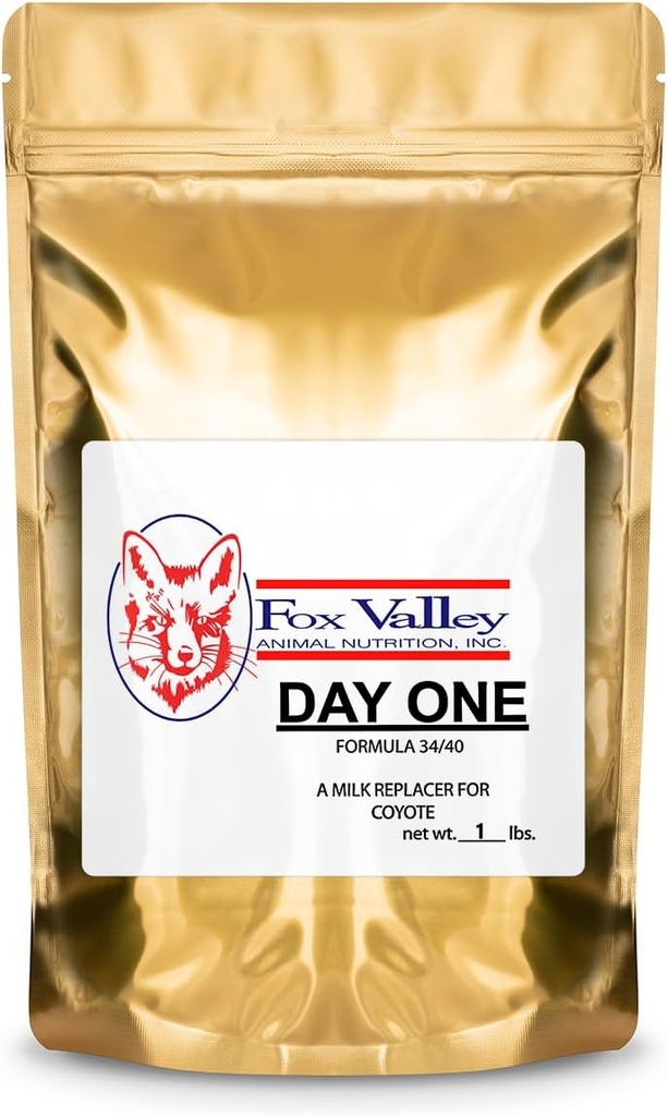 Fox Valley Day-One Fórmula 34/40 - para Coyotes - 16 onzas de Polvo