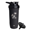 Smartshake DC COMICS Refuerzo Acero Inoxidable Protein Shaker Bottle 900 ml tención 30 oz - Leakproof Screw-on Lid - BPA Gratis – Unisex - No aislado - Harley Quinn Logo