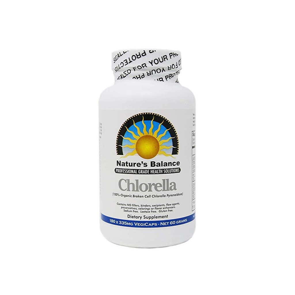 Balance de la naturaleza Clorella Premium, 180 cápsulas