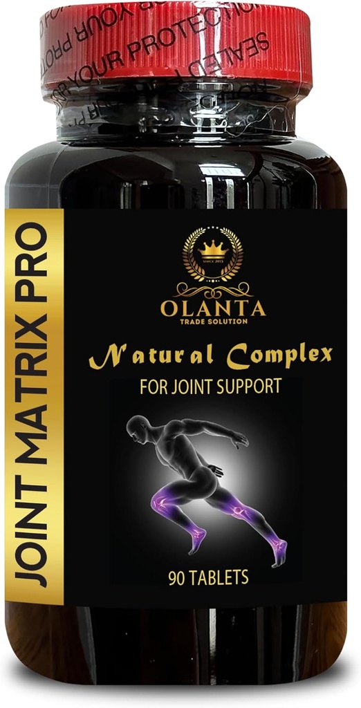 Matriz conjunta PRO - Suplementos Alfalfa cápsulas, rodillas y suplementos conjuntos, incomodidad causada por el uso excesivo de juntas, apoyos conjunto, rodillas, cartílago, para hombres y mujeres - 1 botella