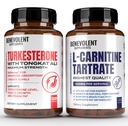 Turkesterone 8.000mg [Piedad más alta] + suplemento de tartrato de carnitina L Premium - Suplemento de alta absorción con tongkat Ali - Aumento de resistencia, crecimiento del músculo magro, apoyo metabolismo " Ener natural