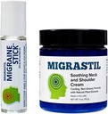 Migrastil Migraine Stick y Soothing Neck &amp; Crema de hombro