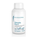 BIOGENA Chlorella Plus C Green Alga Supporting Detox Capsules with 900 mg Organic Chlorella Vulgaris Powder - Non-GMO Supplement