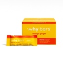¿Por qué Bares, Protein Bares, Mango Ginger, 2.04 Ounce Bares (Pack of 12 Protein Bares) - Protein Bar Superfood, Gluten Free, Non GMO, Organic, Vegan, Simple Ingredientes