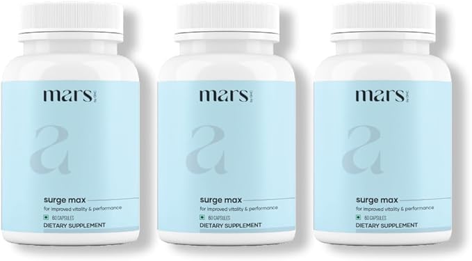 mars by GHC Natural Surge Max Caps  Powered with Shilajit, Safed Musli & Gokshura ← 60 Capsules (Pack of 3)