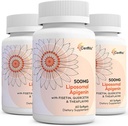 Liposomal apigenin 500mg Softgels - Optimal Apigenin Supplement with Fisetin, Quercetin and Theaflavins - 6 Month Supply