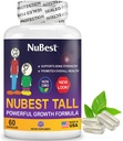 NuBest Tall ← Apoyo Bone Strength, Bone Health, Immune mejorado y Plen Body Wellness con Calcio, Collagen, y Herbs for Ages 5+ " Adolescentes 60 Capsules  1 Month Supply
