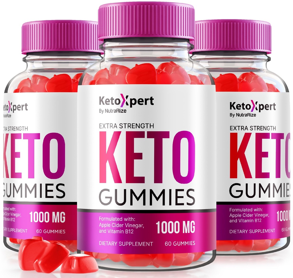 (3 Pack) KetoXpert Keto Gummies, Keto Expert ACV Gummies Advanced Formula, Keto Xpert Maximum Strength 1000MG Gummys, Keto Apple Cider Vinegar Suplemento, KetoXpert Vitamins Reviews (180 Gummies)