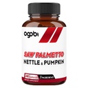 agobi Saw Palmetto Suplemento con Nettle Leaf &amp; Pumpkin - Apoyo para el Mood Restablecido, Hair Health, Immune System &amp; Energy Production - 240 Veggie Capsules for 4-Month Suppply