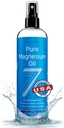 Siete Minerales Puro Magnesium Oil Spray, Big 12oz, USP Grade, Extra Strength, for Feet, Sleep, Muscle Pain &amp; Cramps - Mined in The USA