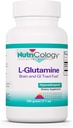 Nutricology L-Glutamine Powder - Gut Health for Men &amp; Women, Free Form Amino Acid, Pura, 4.7g Suplemento - 7.1 Ounce