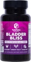 Bliss de la vejiga: Advanced Cranberry Supplement " D-Mannose Formula for Urinary Tract Health for Women, Non-GMO, Gluten-Free, Vegan Capsules, Fast-Acting Relief " , Bladder Support, 60 Ct