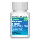 HealthCareAisle Naproxen Sodium, 220 mg - 225 caplets - Headache Pain Reliever, Hasta 12 horas de alivio