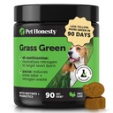 Grass Green Dog Chews - Urine Neutralizer for Lawn, Dog Pee Grass Ayuda a Yard Stay Green Dirección de Burn Spots con Probiotics & Enzymes (Turquía)