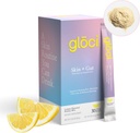 Gloci Skin + Gut - Probiotic DE111 - Hyaluronic Acid, Magnesium, Vitamin C, Zinc, Coconut Water Powder - Clinically Studied Probiotic for Radiant Skin, Gut Health, Hydration - 30 Count
