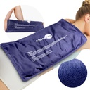 Extra Large Gel Flexible Back Ice Packs for Injuries Reusable, 11"x 20" Cold Pack Wrap for Knee Leg Neck Hombro Hip Back Pain Relief, Cold Compress Therapy for Swelling, Bruises, Surgery