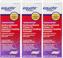 Equate Hydrocortisone Intense Healing Cream, 2 oz, 1 Percent Intensive Healing Formula, Itch Relief for Bug Bites, Eczema, Psoriasis, Poison Ivy, Oak and Sumac, 2 Ounce (Pack of 3)